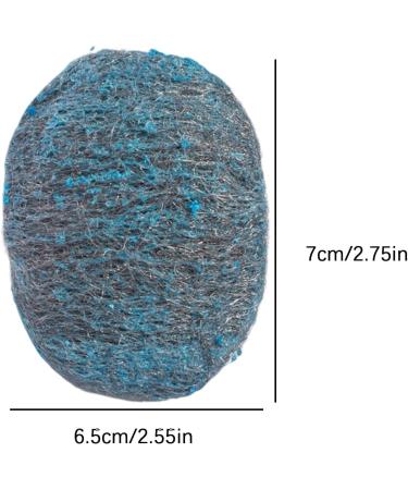 Steel Scrubber - Dish Scrubbers | Tear Resistant Reusable Steel Wool for Kitchen Effective On Sinks Grills Pots Broiler Racks Stoves Cleaning Dishes - Buy Online on GoSupps.com