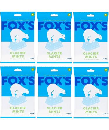 Glacier Mints de Fox (de 200g) - Paquet de 6 - Buy Online on GoSupps.com