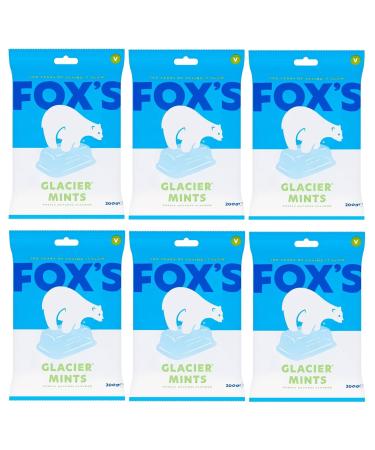Glacier Mints de Fox (de 200g) - Paquet de 6