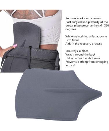 Lipo Board for Lumbar Spine Surgery | Foam Compression Back Board for Post-Op Recovery (Gray) - Buy Online on GoSupps.com