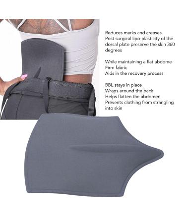 Lipo Foam Back Board & Lumbar Shaper for Post-Surgery Compression | Gray Abdominal Board - International Shipping Available - Buy Online on GoSupps.com