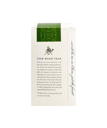 Organic Fair Trade Dragon Well Green Tea - 15 Bags | Silk Road Tea - Buy Online on GoSupps.com