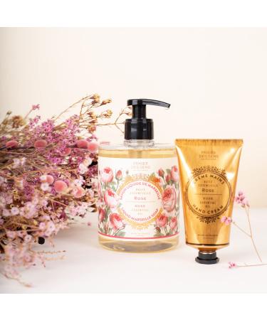 Panier des Sens Rose Foaming Marseille Soap Hand Wash 16.9 Fl.oz - Made in France - Buy Online on GoSupps.com