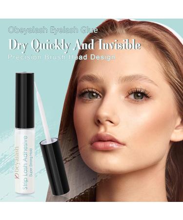 Obeyalash 5ml White Lash Glue - Latex-Free Adhesive for False Eyelashes - Buy Online on GoSupps.com