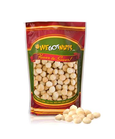 Raw Deluxe Macadamia Nuts - 2 lbs - Shelled & Unsalted Premium Quality Kosher Raw Macadamia Nut Snack Pack By We Got Nuts - Natural Gourmet Fresh Macadamia Nuts Bulk - Packed In A Resealable Pouch Bag 2 Pound (Pack of 1) - Buy Online on GoSupps.com