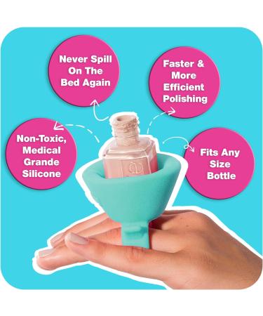 Tweexy Wearable Nail Polish Holder - Spa Green | Convenient & Stylish - Buy Online on GoSupps.com