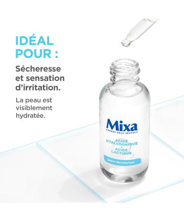  Mixa Mixa - Set of 2 Serums - Rehydrating Concentrated Serum for Dehydrated and Sensitive Skin 30ml + Anti-Blemish Concentrated Serum for Blemish-Prone Skin 30ml - Buy Online on GoSupps.com