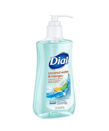 Dial Coconut Water & Mango Liquid Hand Soap - 7.5 oz - Buy Online on GoSupps.com