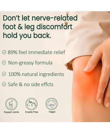 Alcura Nerve Cream Relief and Repair Lotion With Frankincense Arnica Vitamin C Carbomer | Intense Moisture Repair Body Lotion for Feet Legs Hands Arms Back & Neck (1 PCS) - Buy Online on GoSupps.com