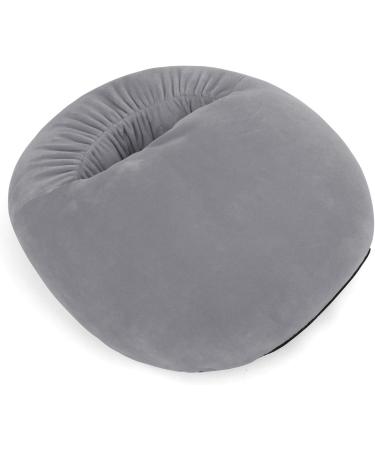 Niceyea USB Foot Warmer Slippers - Plush Heating Cushion for Winter Office & Sleep Therapy - Silver Gray - Buy Online on GoSupps.com