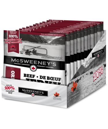 McSweeney's Original Beef Jerky Case 12 x 80g Original 80.00 g (Pack of 12)