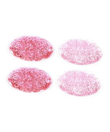 minkissy 2pairs Blindfold Warm Eye Pads Cooling under Eye Pads Ice Hot Eye Cushion Convenient Hot Blindfold Cooling Comfortable Eye Patch Cooling Eye Patch Anti-aging Travel Liquid Cooler