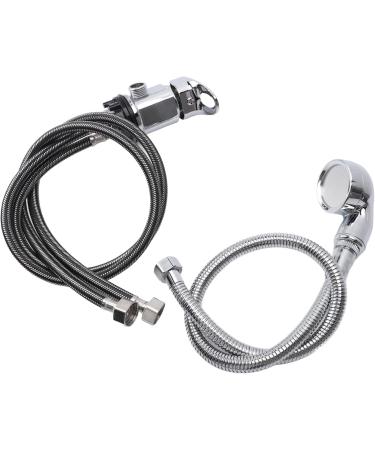 Salon Shampoo Bowl Faucet Stylish Chrome Plating Long Hose for Hair Salon Zinc Alloy - Buy Online on GoSupps.com