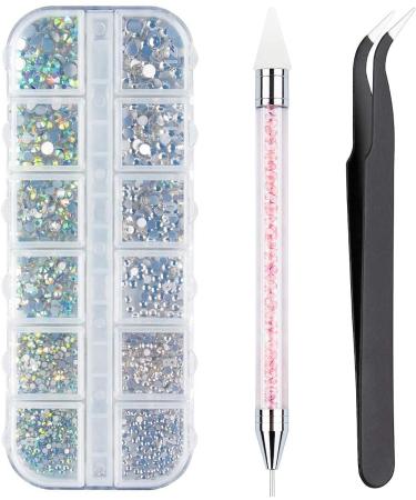 SGSHQQ 100 Fan-Shaped Nail Pattern Sticks | False Nail Art Tips | Polish Gel Salon Display Tools & Nail Strassstein Set - Shop Internationally - Buy Online on GoSupps.com