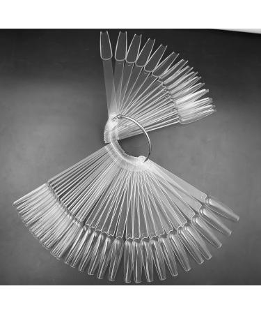 LoveOurHome 150pc Long Coffin Nail Swatch Sticks - Gel Polish Color Display Tips - Buy Online on GoSupps.com