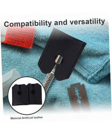 Leather Protective Cover for Manual Shaving Head | Scratch-Resistant Razor Shell | Travel-Friendly Razor Jacket - Buy Online on GoSupps.com