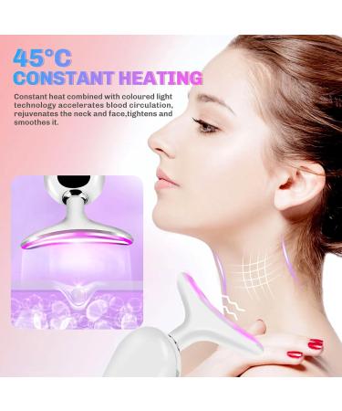 Wavata Facial Massage Device for Wrinkles | 4 Modes 3 LED Colors | EMS Anti-Aging Face Massager for Lifting & Tightening Saggy Skin - Buy Online on GoSupps.com