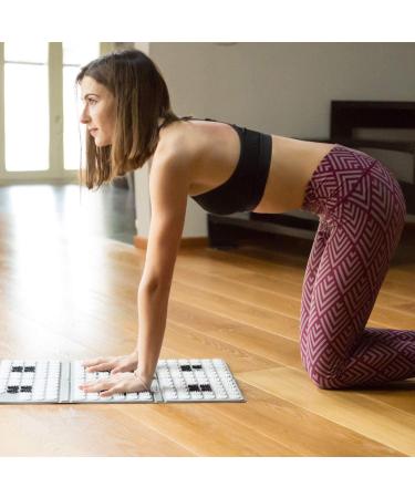 High Pulse Foldable Acupressure Mat with Bag & Poster | Boost Blood Circulation & Relieve Pain - International Shipping Available - Buy Online on GoSupps.com