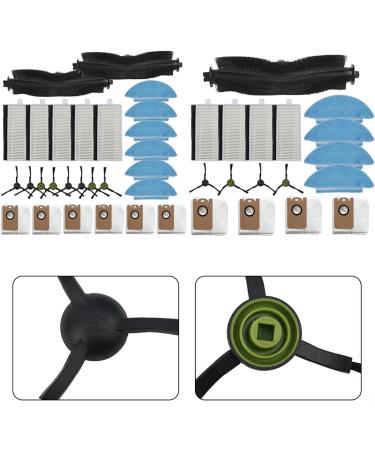 EpheyFIF Vacuum Filters Replacement Kit For Conga 7490/7290 For Eternal Spare Parts Mop Mat Dust Bag Main Side Brush Filter Mop Main Brush (27Pcs) - Buy Online on GoSupps.com