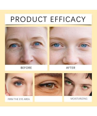  XUSHAOLUN A moisturizing eye cream that instantly absorbs quickly reduces puffiness and fine lines brightens the skin around the eyes and is suitable for all skin types (2 pieces). - Buy Online on GoSupps.com