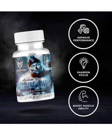 Leviathan Strength - Absolute Zero - Smelling Salts - Ammonia Inhalants for Athletes - Buy Online on GoSupps.com