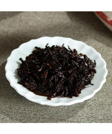 HELLOYOUNG 357g de th Pu-erh m r et vieilli th noir ferment cuit de fabrication traditionnelle chinoise aliment vert biologique au corps plein - Buy Online on GoSupps.com