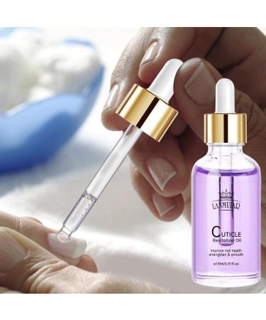 Strengthen Nail Oil 15 Professional Nail Hardener Liquid for Nail Treatments Dropper Design for Salon Quality at Home - Buy Online on GoSupps.com