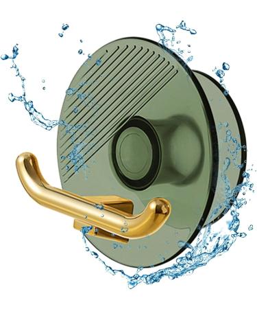 Zonewd Socket Holder | Drill-Free Cable Organizer & Toothbrush Holder | Self-Adhesive Key & Towel Hooks in Translucent Green - Buy Online on GoSupps.com