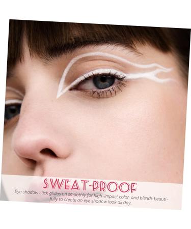 DOITOOL 10 Pcs White Lying Silkworm Pen Crayons Eyeshadow Makeup Pen Highlighter Pen Girl Liquid Eyeliner - Buy Online on GoSupps.com