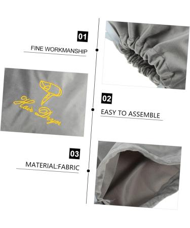 CANIGHT 4pcs Hair Dryer Storage Bag Hair Dryers Travel Hair Dryer Hair Blow Dryer Blow Dryer Bag Fabric - Buy Online on GoSupps.com