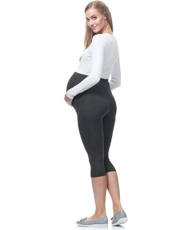 Be Mammy Maternity 3/4 Leggings - Dark Melange XL - Buy Online on GoSupps.com