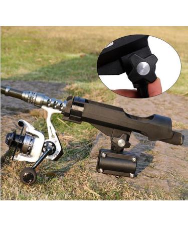 Bekith 2 Pack Adjustable Powerlock Rod Holder with Combo Mount - Black Finish - Buy Online on GoSupps.com