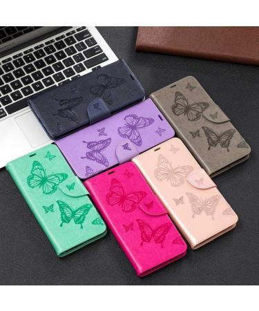 Gelusuk Flip Case for Samsung Galaxy S9 Plus - Mandala Flower Leather Wallet Cover with Card Compartment & Magnetic Lock - Brown - Buy Online on GoSupps.com