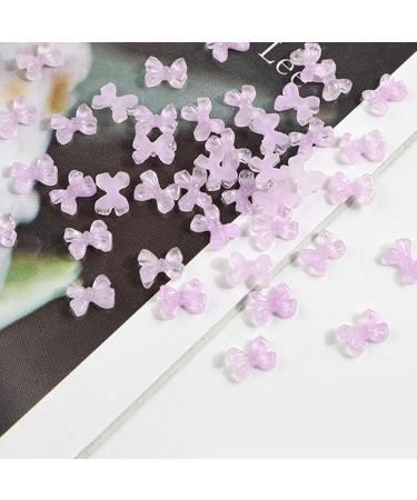 Lily Brown 100pcs Mixed Bows Nail Art Jewelry Manicure Accessories 3D Bowknot Ornaments For Phones Glasses Body Art Shoes Bows Ornaments For Christmas Tree Icy mixed color - Buy Online on GoSupps.com