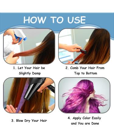 10 Colors Hair Chalks for Girls Temporary Bright Washable Hair Chalk Comb Hair Coloring Kids Hair Dye Glitter Hair Color Combs Dyeing Tool for Halloween Makeup Birthday Cosplay DIY Christmas - Buy Online on GoSupps.com