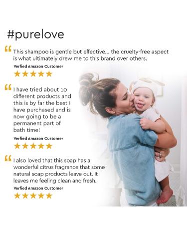 Puracy Natural Baby Shampoo & Body Wash - Citrus Grove, 16 fl oz | Safe & Gentle Formula - Buy Online on GoSupps.com