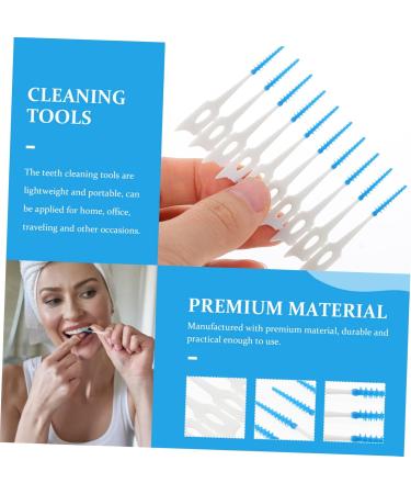 Minkissy 240 StK Interdental Brush for Braces | Effective Tooth Cleaning & Care | 1 Pack Blue (3 Pieces) - Buy Online on GoSupps.com