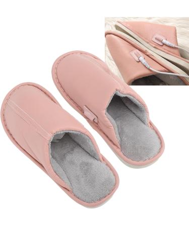 AMONIDA USB Heating Slippers for Women - Non-Slip Soft Foot Warmers Indoor Comfort Size 38/39 EU - Perfect for Cold Weather - Buy Online on GoSupps.com
