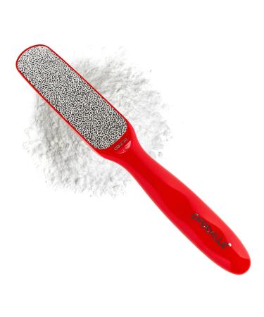 Probelle Double Sided Multidirectional Nickel Foot File Callus Remover - Immediately reduces calluses and corns to powder for instant results, safe tool (Red) - Buy Online on GoSupps.com