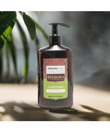 Arganicare | Macadamia Range | REPAIR CONDITIONER | With Organic Macadamia Oil | Manageability & Elasticity | Fights breakage | Maintains moisture levels | 400 mL - Buy Online on GoSupps.com