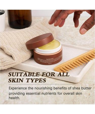 QMLKOCO Men's Skin - Nourishing Body Butter with Warm Scent Organic Jojoba Oil Shea & Mango Butter - All Skin Types - Buy Online on GoSupps.com