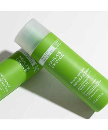 Paula's Choice Earth SOURCED Toner - Gel Toner Hydrates Replenishes & Soothes Skin - Healthy Glow with Natural Ingredients - with Vitamin E - All Skin Types - 118 ml - Buy Online on GoSupps.com