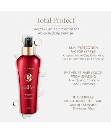 Buy T-LAB PROFESSIONAL Total Protect Hair & Scalp Fluid - Daily Protection from Heat Sea Salt & Blue Light | Healthy Hair Care 5.07 Fl Oz - Buy Online on GoSupps.com