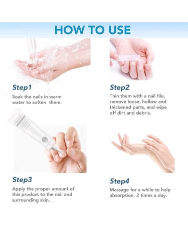 Toenail Fungus Treatment Cream Nail Repair Cream Fungal Nail Treatment Fungi Nail Fungus Remover Maximum Strength Antifungal Cream Restore Beautiful Nails - Buy Online on GoSupps.com
