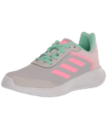 adidas Unisex-Child Tensaur Running Shoe Toddler (1-4 Years) 8 Toddler Grey One/Beam Pink/Pulse Mint