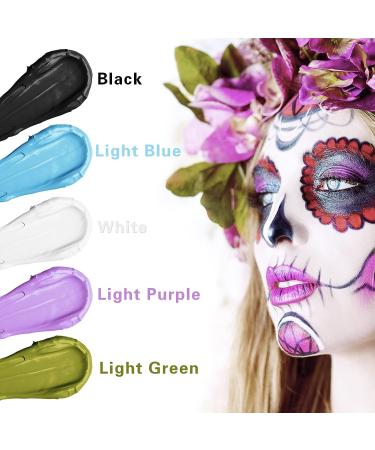 MEICOLY Eye Black Baseball Stick - Sweatproof Waterproof Sports Grease Cream Halloween Makeup - Buy Online on GoSupps.com