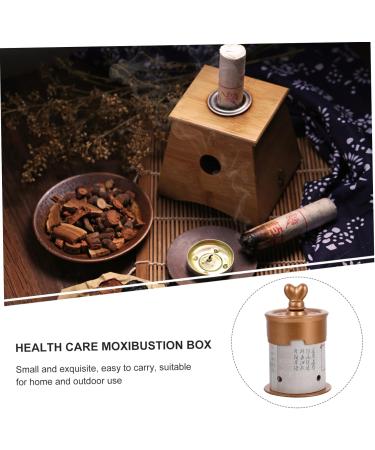 FOMIYES Moxibusion Box Set - Ceramic Moxa Holder & Massager - Travel-Friendly Moxa Stick Burner - 3-Piece Set - Buy Online on GoSupps.com