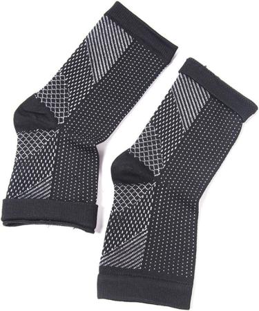 Feifanshop 2 Pairs Ankle Bandage & Compression Socks for Men & Women - Best Plantar Fasciitis Support for Sports & Fitness - Buy Online on GoSupps.com