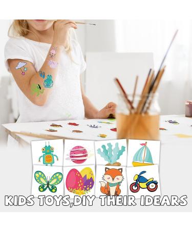 EMOME 204 Sheets Kids Fake Temporary Tattoos | Individually Wrapped Tattoo Stickers for Boys and Girls | Birthday Party Favors and Goodie Bags - Buy Online on GoSupps.com