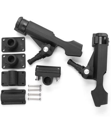 Bekith 2 Pack Adjustable Powerlock Rod Holder with Combo Mount - Black Finish - Buy Online on GoSupps.com